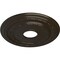 Ekena Millwork Dublin Ceiling Medallion (Fits Canopies up to 8 1/4"), 15 3/8"OD x 3 5/8"ID x 1"P, Stone Hearth CM15DUSHF - alternate 4
